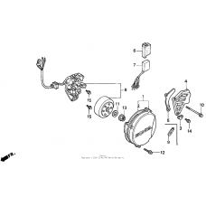 Left crankcase cover
