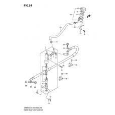 Rear master cylinder