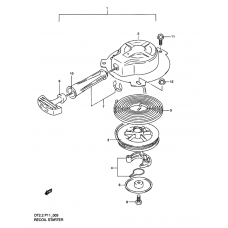 Starter assy recoil