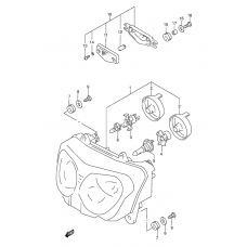 Headlamp              

                  Model w/x/y/k1/k2 e4, e17, e18, e22, e25, e34