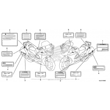 Информационные наклейки