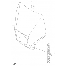 Headlamp housing