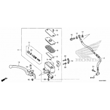 Передний тормозной цилиндр