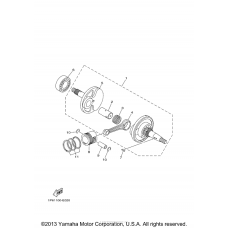 Crankshaft piston