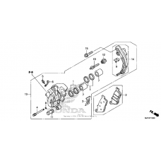 Front brake caliper (1)