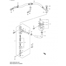 Rear master cylinder