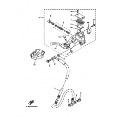 Front master cylinder