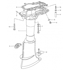 Drive shaft housing