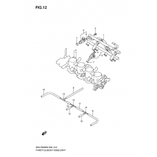 Throttle body hose/joint