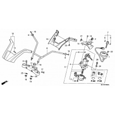 Handle pipe/top bridge