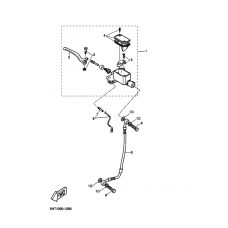 Front master cylinder