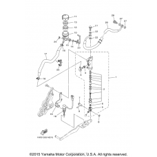 Rear master cylinder