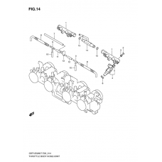 Throttle body hose/joint