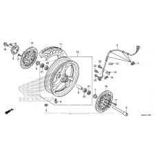 Передние колесо