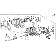 Speedometer + tachometer 93-94