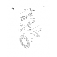 Front brake caliper