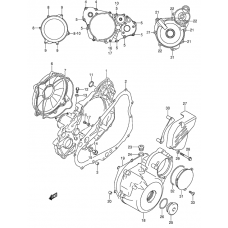 Crankcase cover ass`y (v