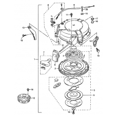 Starter assy recoil