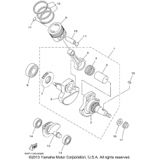 Crankshaft piston