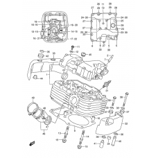 Cylinder head              

                  Rear