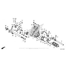 Копирный вал & Вилки & Вал переключения