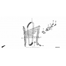 Cam chain + tensioner