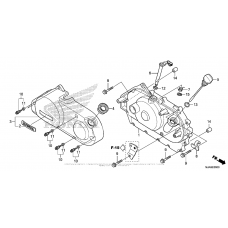 Правая крышка картера