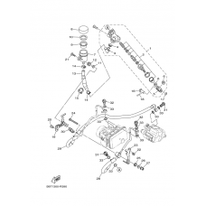 Rear master cylinder