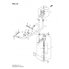 Rear master cylinder              

                  Gsf1250l1 e24