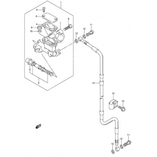 Front master cylinder