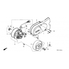 Left crankcase cover/ generator              

                  C50LAG/J/N