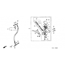 Fr. brake master cylinder