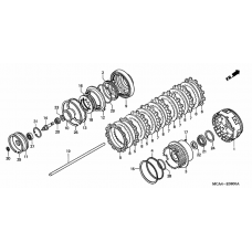 Clutch              

                  GL1800A1/A2/A3