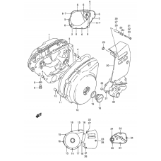 Crankcase cover ass`y (v