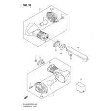 Turnsignal front & rear lamp              

                  Sv1000s/s1/s2