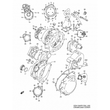 Crankcase cover ass`y (v