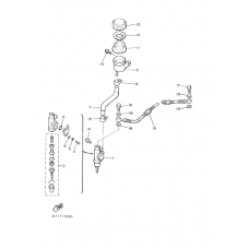 Rear master cylinder