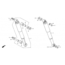 Rear cushion              

                  C50SP/C50ST