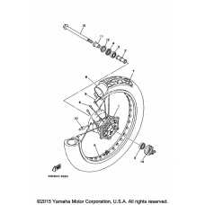 Переднее колесо
