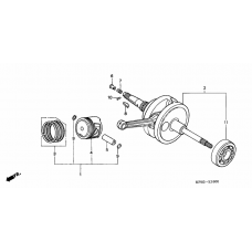 Crankshaft/piston              

                  NSS2501/NSS250A