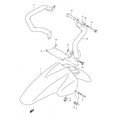 Front fender              

                  Model w