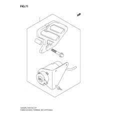 Power source terminal set              

                  Optional