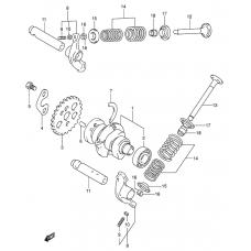 Cam shaft/valve