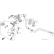 Handle pipe/top bridge              

                  CB750F2