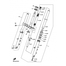 Вилка передней оси