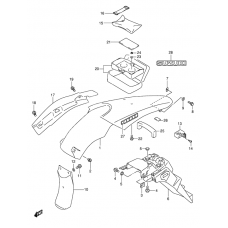 Rear fender              

                  Model k4