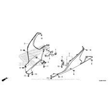 Нижний обтекатель