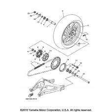 Заднее колесо