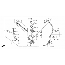 Fr. brake master cylinder              

                  SH125D9/150D9