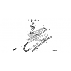 Cam chain + tensioner